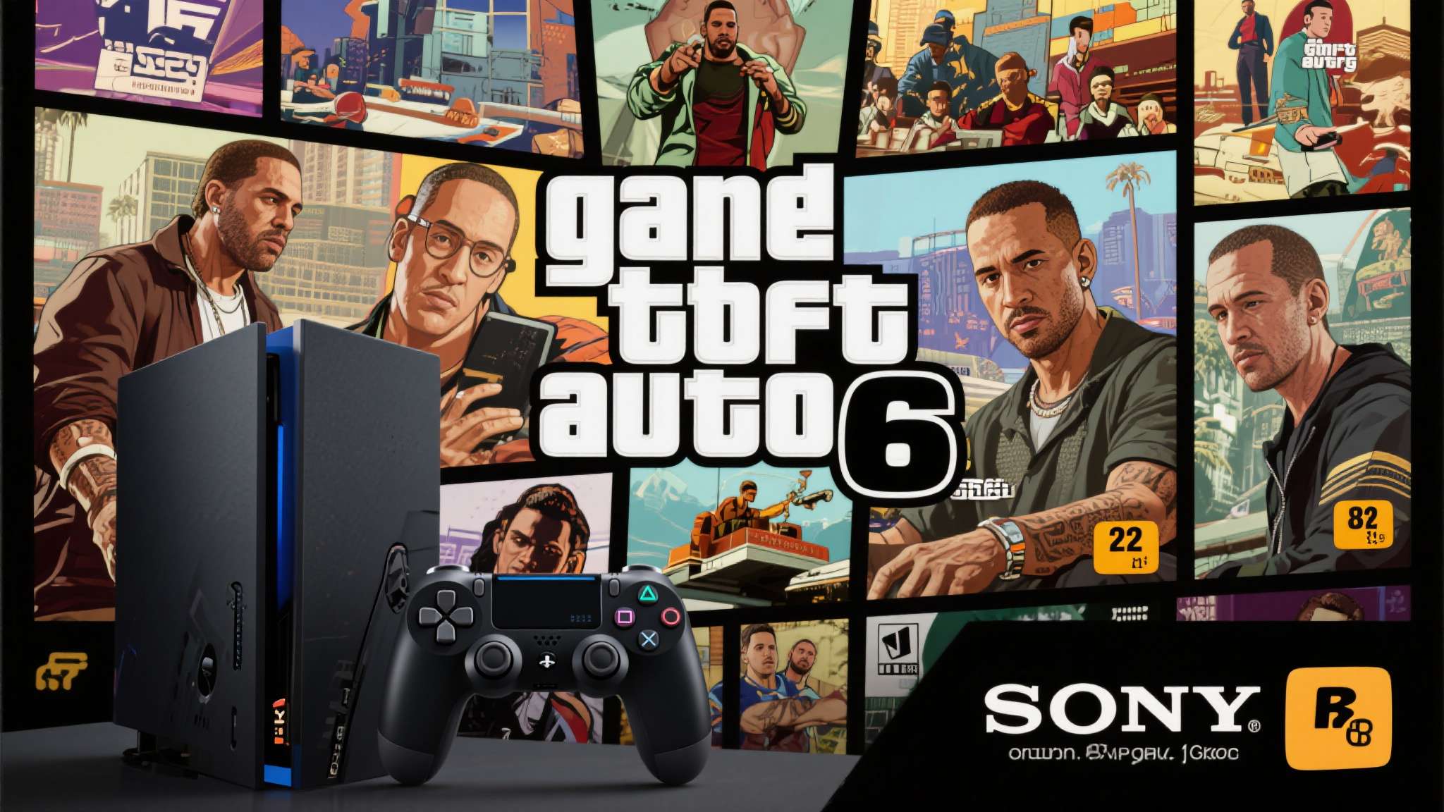 看人真准!索尼发广告 用GTA6劝玩家升级PS5 看人真准!索尼发广告 用GTA6劝玩家升级PS5