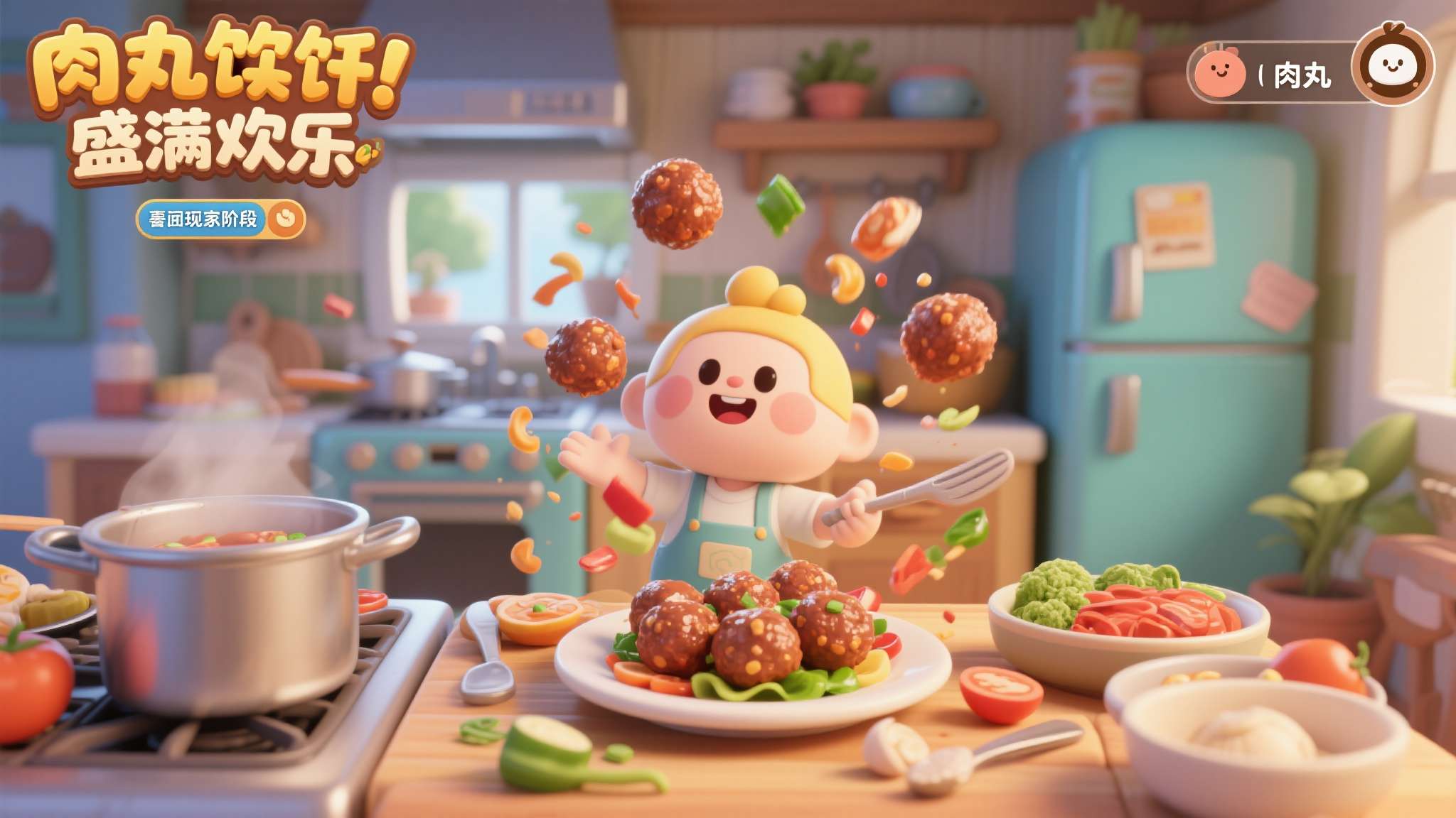 肉丸烹饪:盛满快乐 肉丸烹饪:盛满快乐